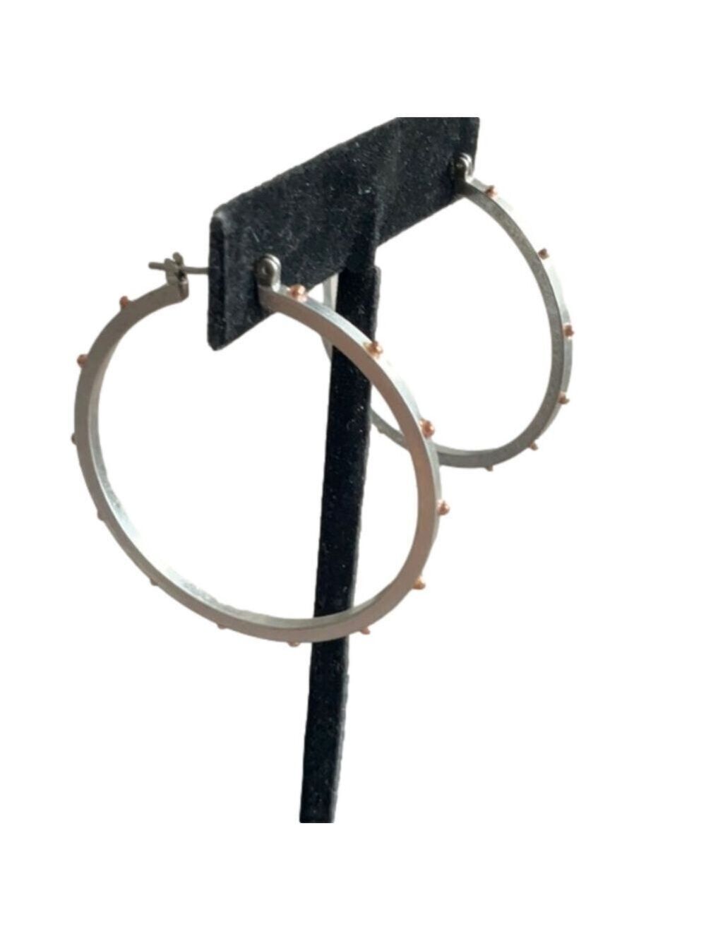 Vintage Midnight Mood Hoops Medium
